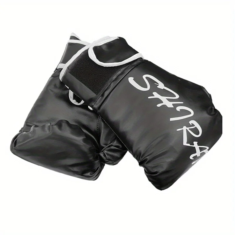 

1 pair of MMA boxing gloves, half finger MMA punching bag gloves, boxing training equipment, Christmas gift