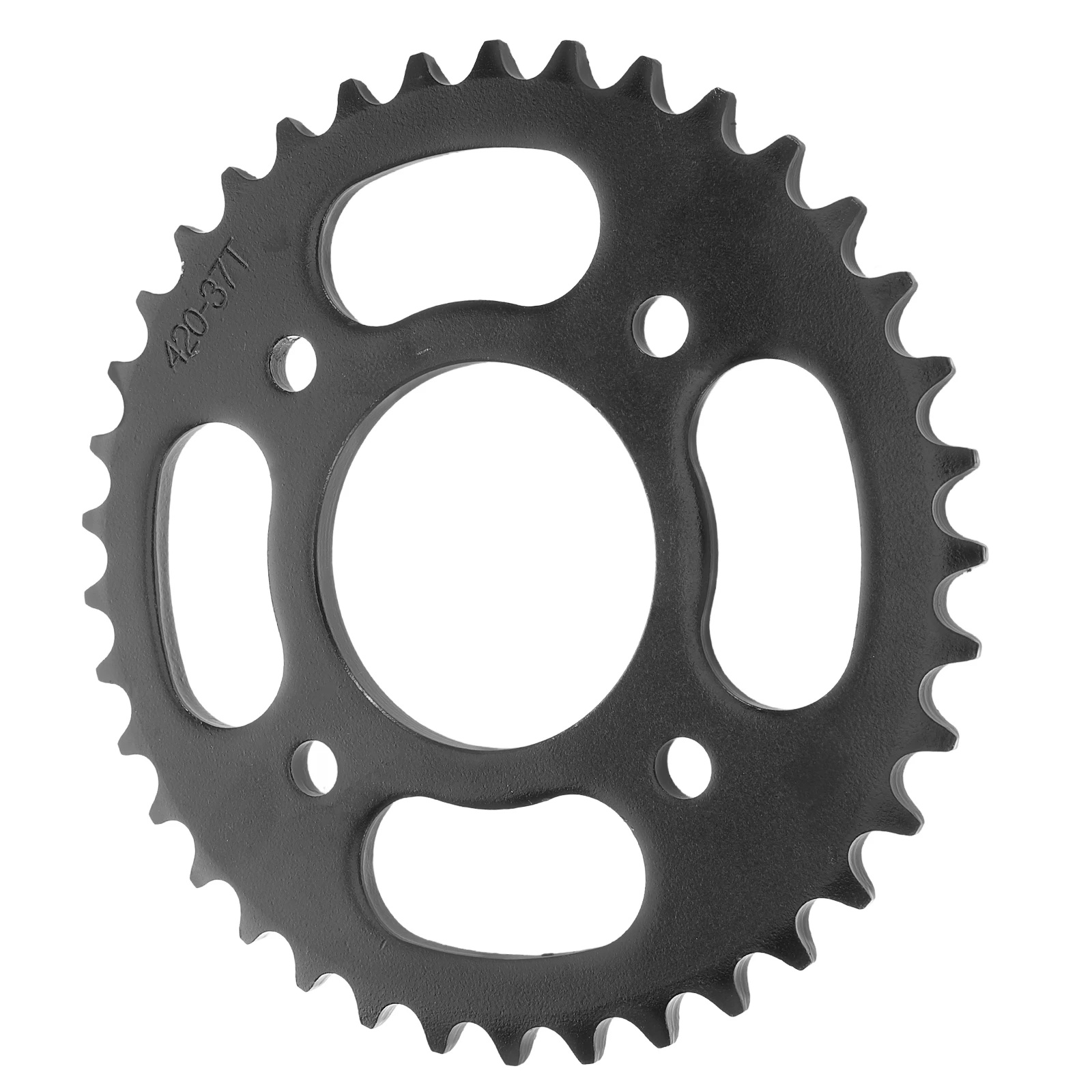 

Motorcycle Chain Sprocket Replacement 37T 76mm Metal Rear Sprocket for 70cc 110cc 125cc Dirt Bike Go-kart Durable Transmission