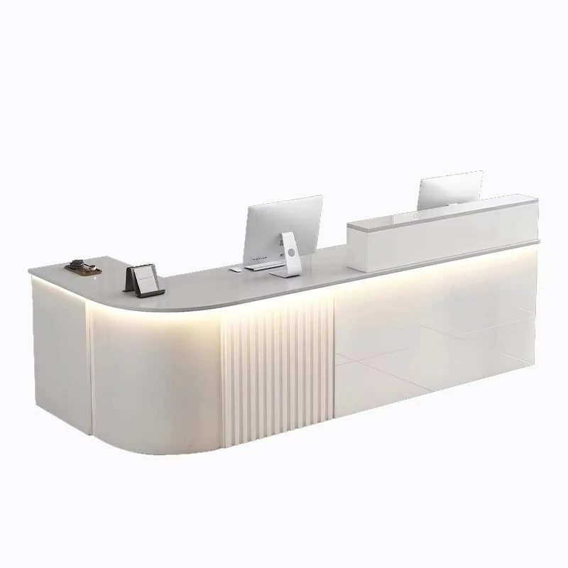 

&c Simple Modern Clothing Store Cashier Counter Internet Celebrity Contrast Bar Barber Shop Front Desk Island Counter Store