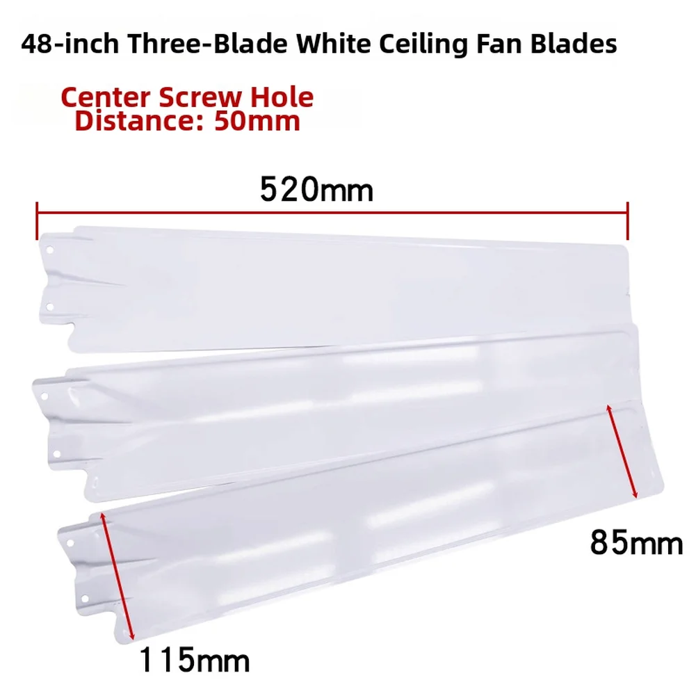 Iron Fan For Blades For Midea Large Ceiling Fan Easy Installation Replacement Parts Home Air Quality Accessories