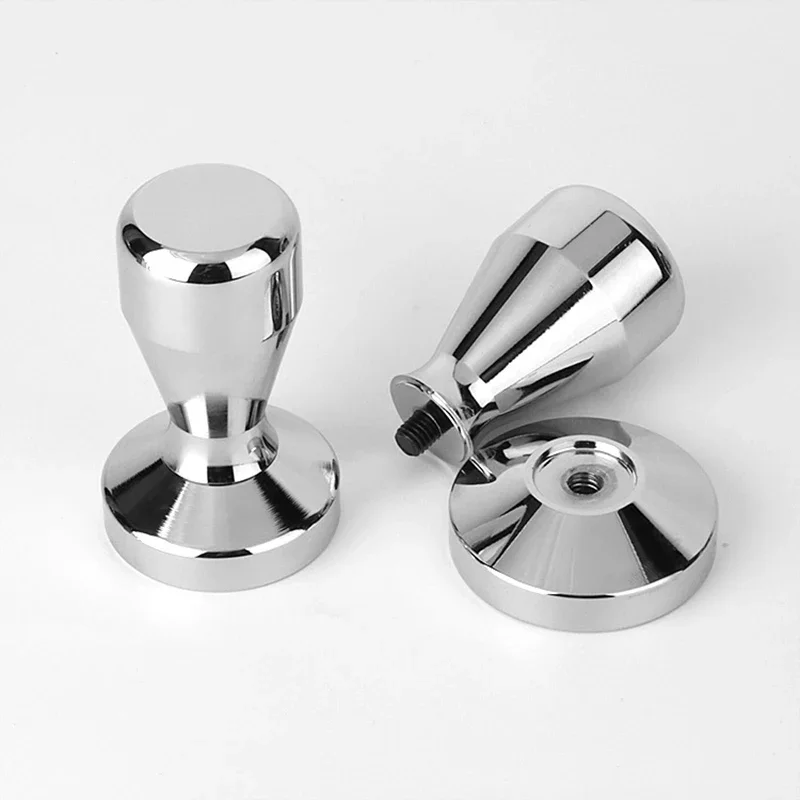 Coffee Tamper 49/51/53/58mm Flat Base Espresso Maker Calibrated Pressure Barista Hammer for Cafe Shop Household 6
