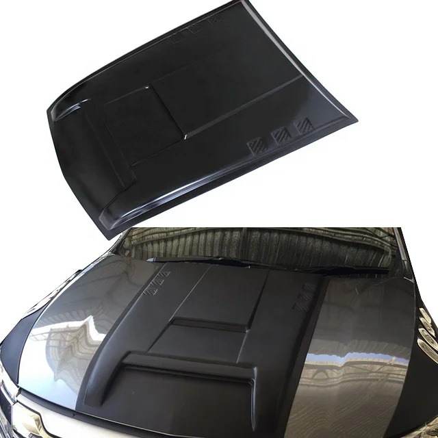 Bonnet scoop cover black hood scoop for Mitsubishi L200 triton 2017 2018 auto accessories