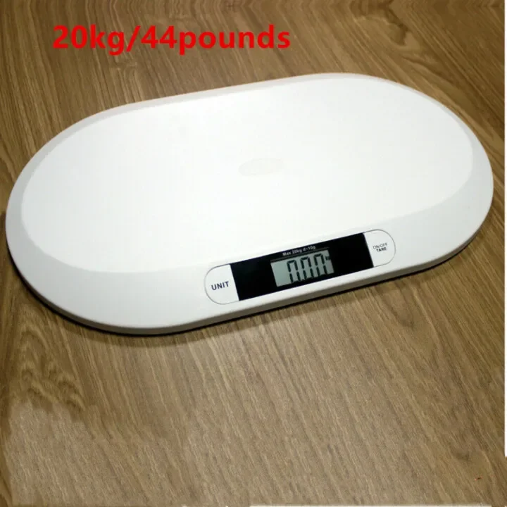 مقياس احترافي للحيوانات الأليفة والأطفال للقطط والجراء والحيوانات الصغيرة حتى 20 كجم / 44 رطلاً