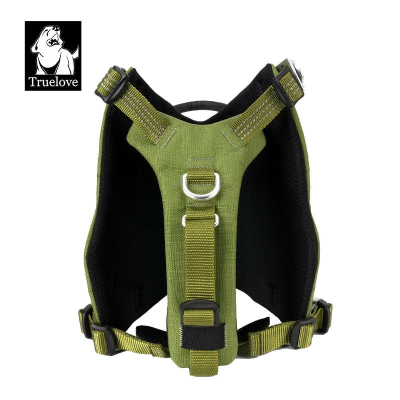 Truelove Dog Backpack Pet Harness Manufacturer Adjustable Tactical Handle Full Body Dog Vest for Hiking Training Outdoor TLB2251