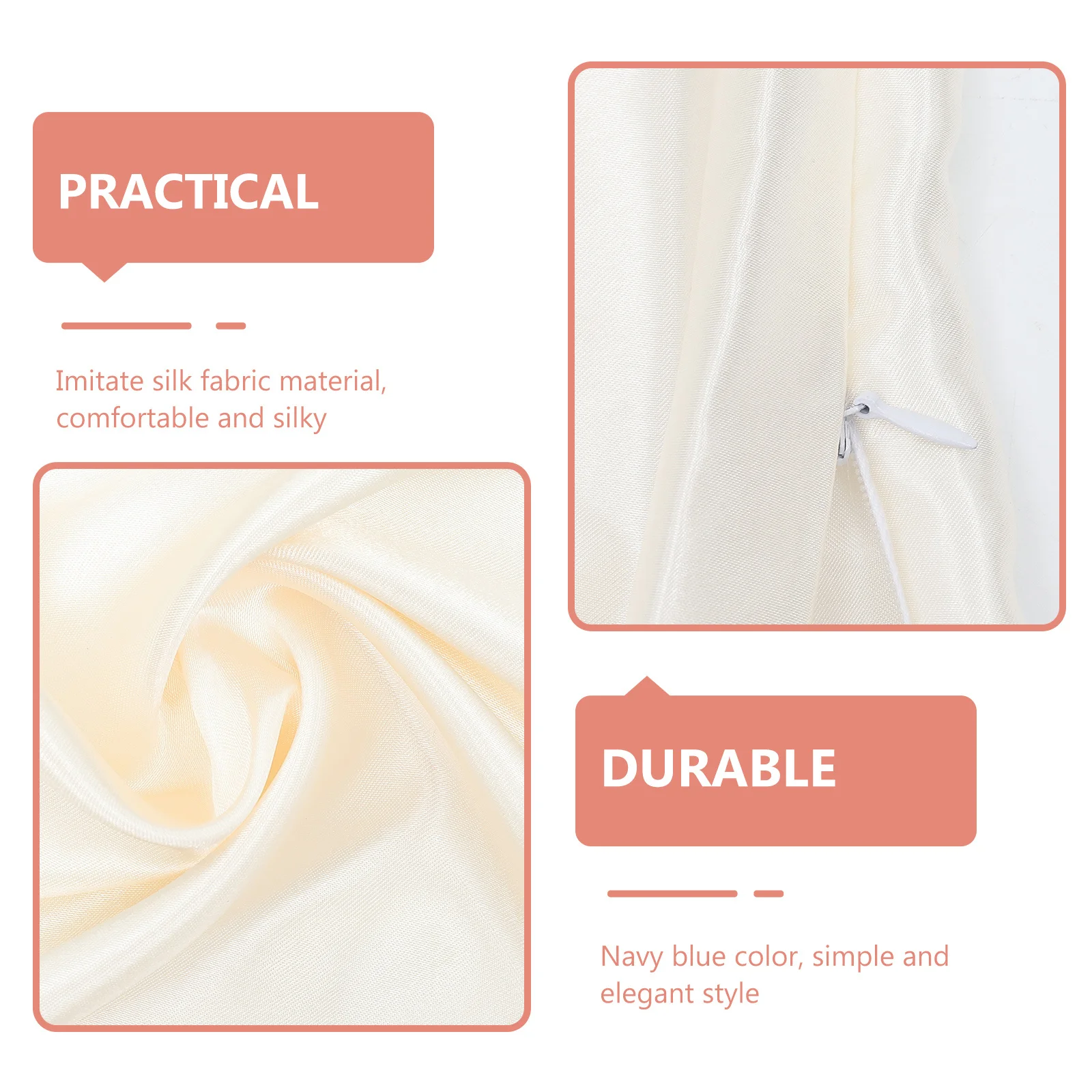 

2Pcs Ice Silk Pillowcases Breathable Comfortable Pillow Covers for Better Sleep Pillowcases Para Dormir