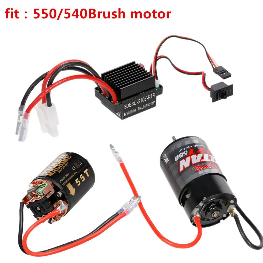 Model smoka wysokiej jakości 6-12V szczotkowane regulator prędkości silnika 320A ESC dla statku RC i łodzi R/C auto Hobby