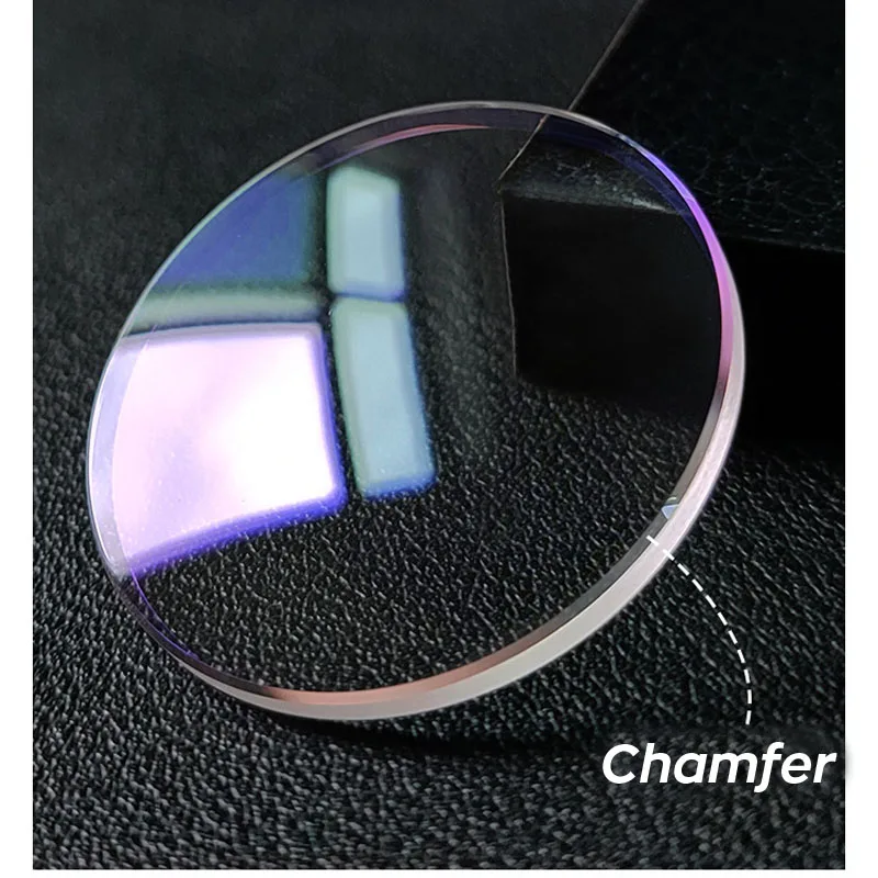 2.5mm Thick Double Domed Mineral Watch Glass 30mm-38.5mm Blue AR Coating Round Watch Crystal Watch Repair Parts