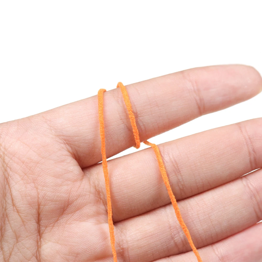 4 m/Packung Dub Chenille-Garn, Fliegenbindematerial, ultrafeines Chenille für Wolliger Bugger-Körper, Flexo, Krabben, Wurmfliegen, Forellenfischen, Fliegen – Detail 7