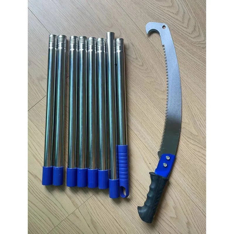 High Branch Saw Splicing Rod Telescopic Rod High Branch Saw Hand Plate Saw Single Double Hook