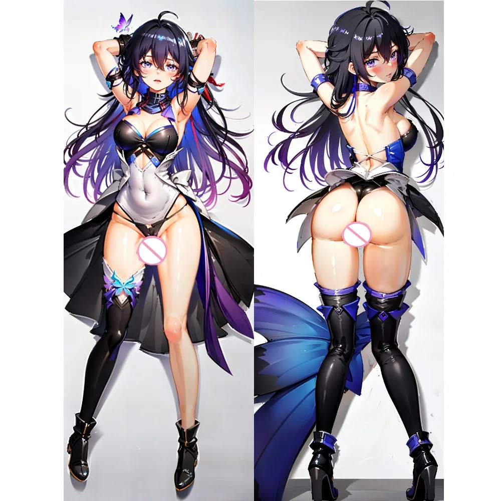 

Honkai star Rail Seele Dakimakura 2WAY Hugging Body Pillow Case Anime Otaku Pillow Cushion Cover Xmas Gifts