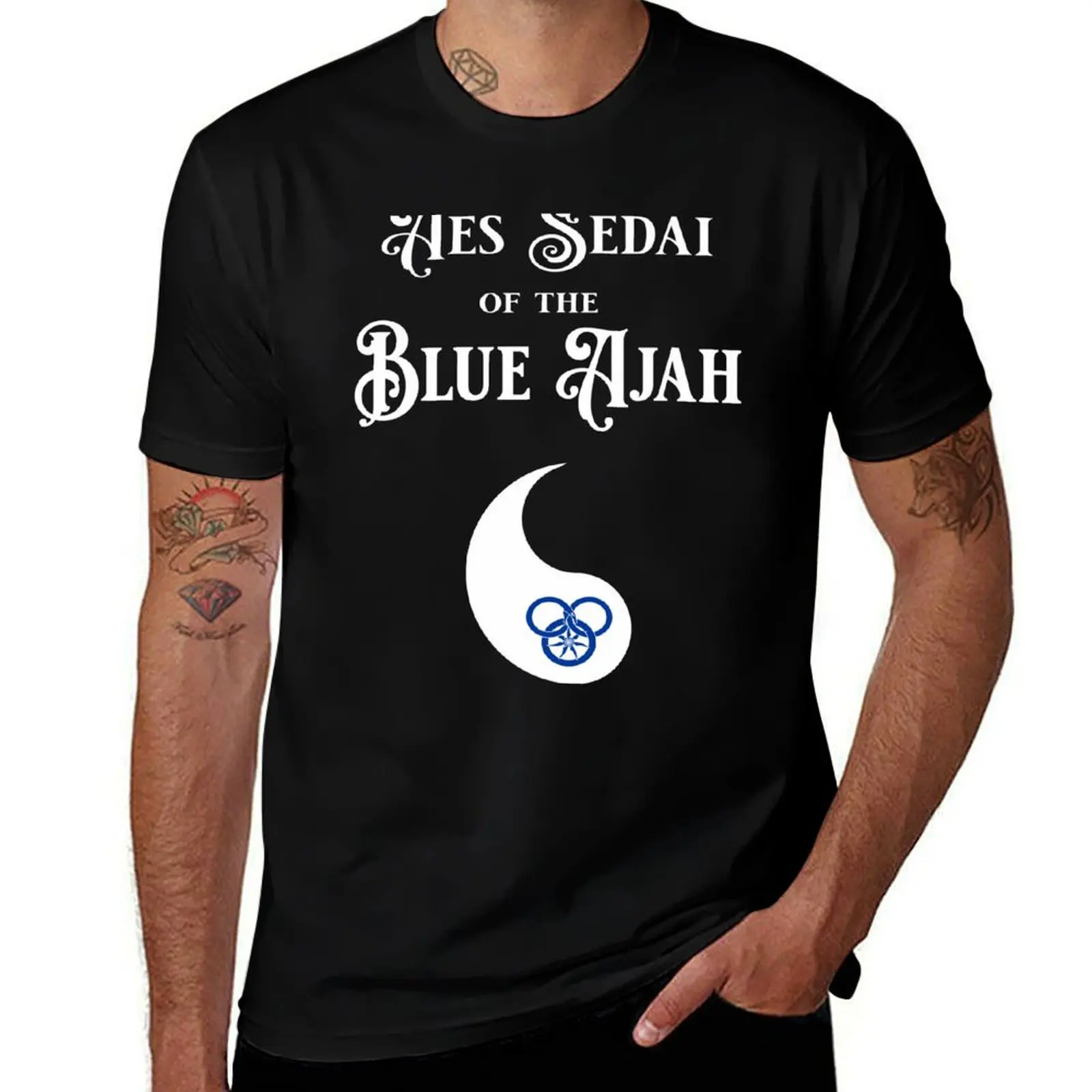 

Aes Sedai of the Blue Ajah T-Shirt funny meme t-shirts T-shirts man man t shirt luxury designer clothes for men