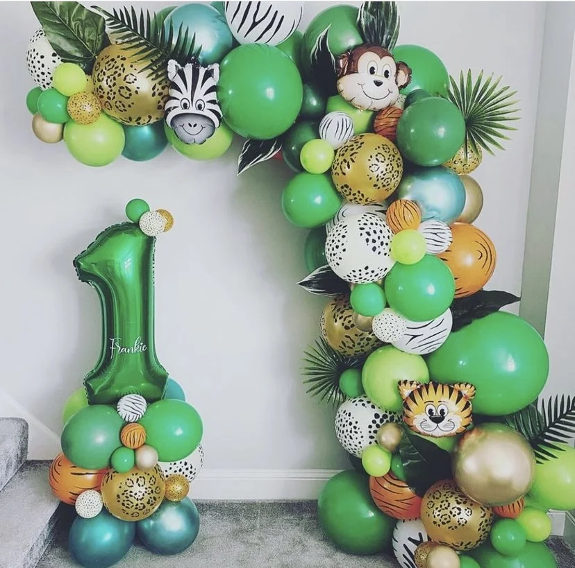 Boho Grüne Luftballons Mattgrüne Geburtstagsballons 5/10/12/18 Zoll DIY Ballongirlande Bogen für Geburtstag St. Patricks Day Dekor – Detail 34