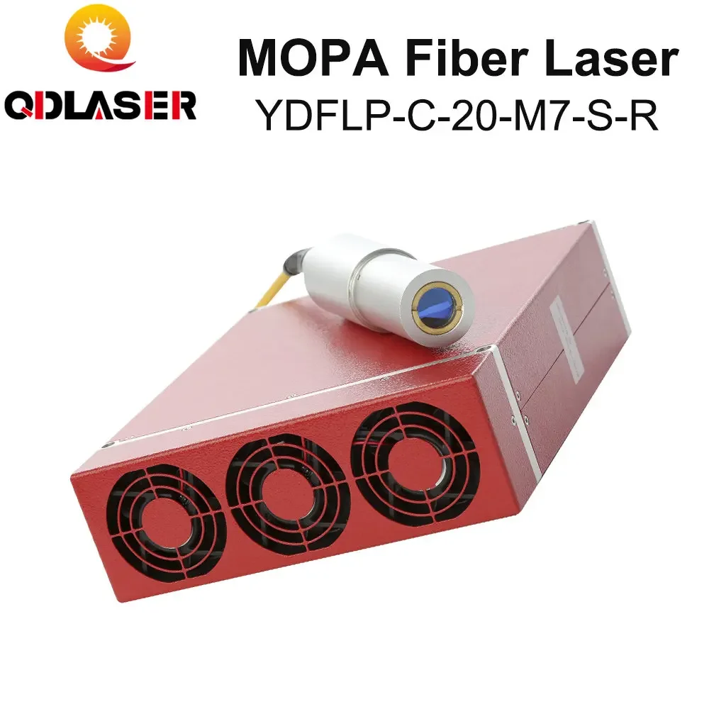 QDLASER JPT YDFLP-C-20-M7-S-R MOPA Pulse Width Fiber Laser Module 20W With Red Dot High Quality for Fiber Laser Machine