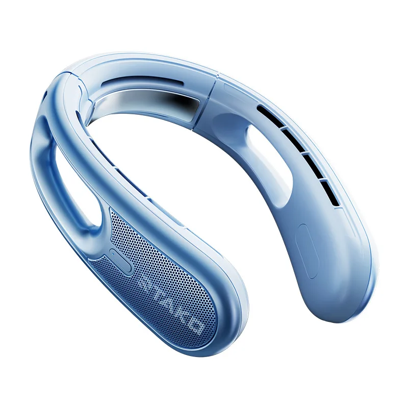 10000mA New Neck Fan Mini Air Conditioner Hanging Neck Fan Portable USB Bladeless Fan Outdoor Cooling Neck Ventillator