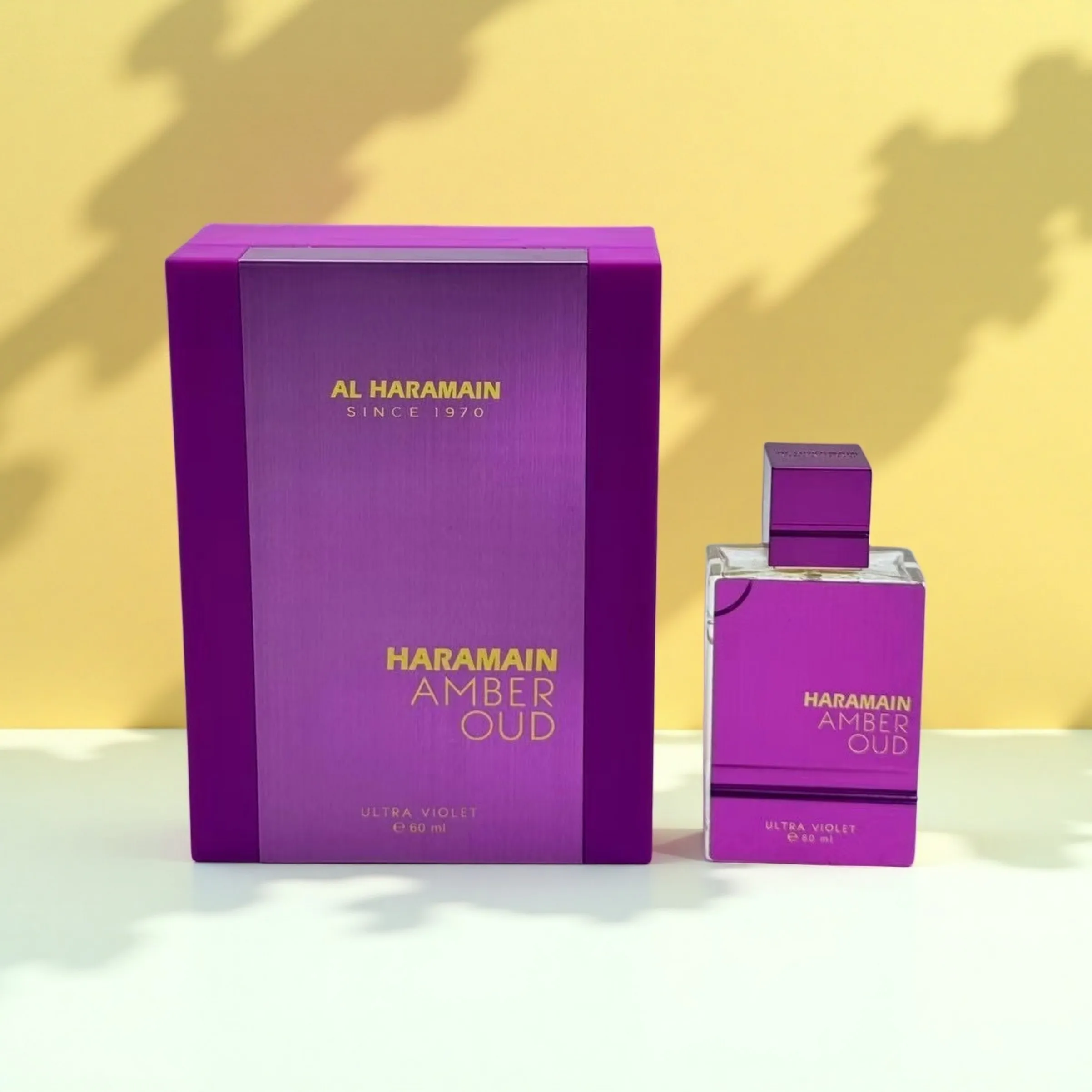 

Al Haramain Amber Oud Ultra Violet Fragrance: Luxe Violet Design, Long-Lasting Rich Aroma