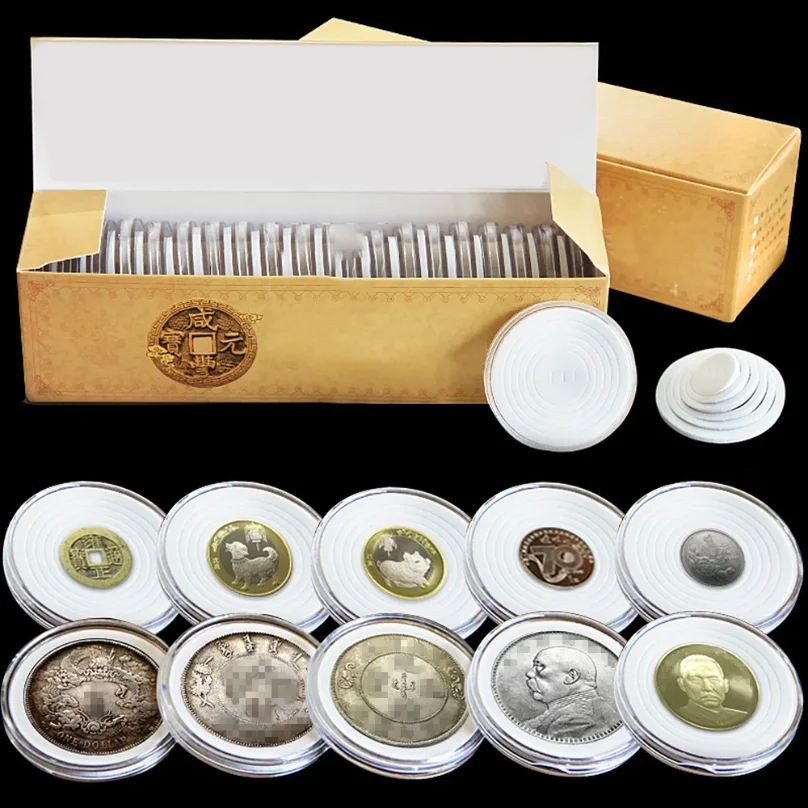 20PC 46Mm Coin Box …