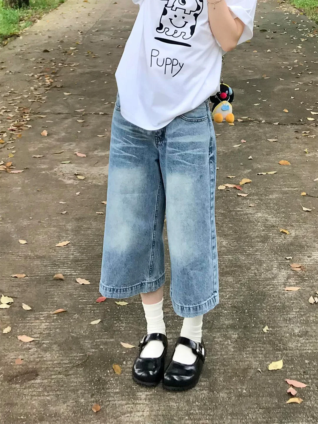 

Summer 2026 American Style Slim Fit Loose Thin Women's Jeans High Waist Straight Leg Vintage Wash Blue Denim Casual High Quality