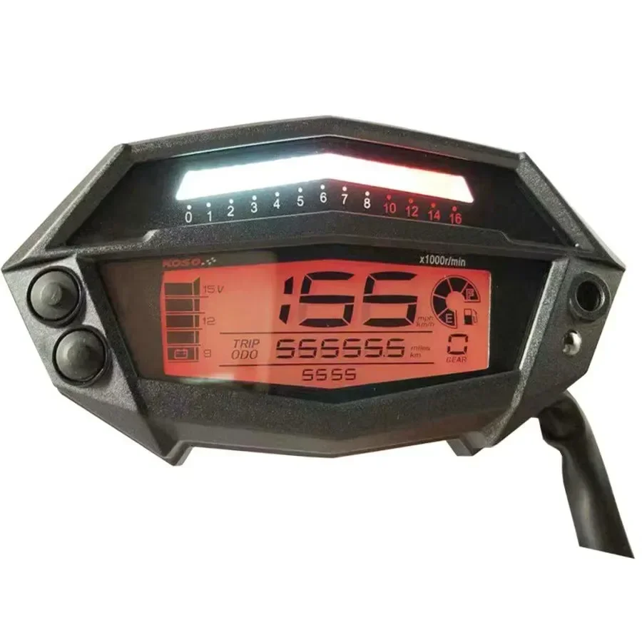 Motorcycle tachometer hour meter digital speedometer gear indicator motorcycle parts