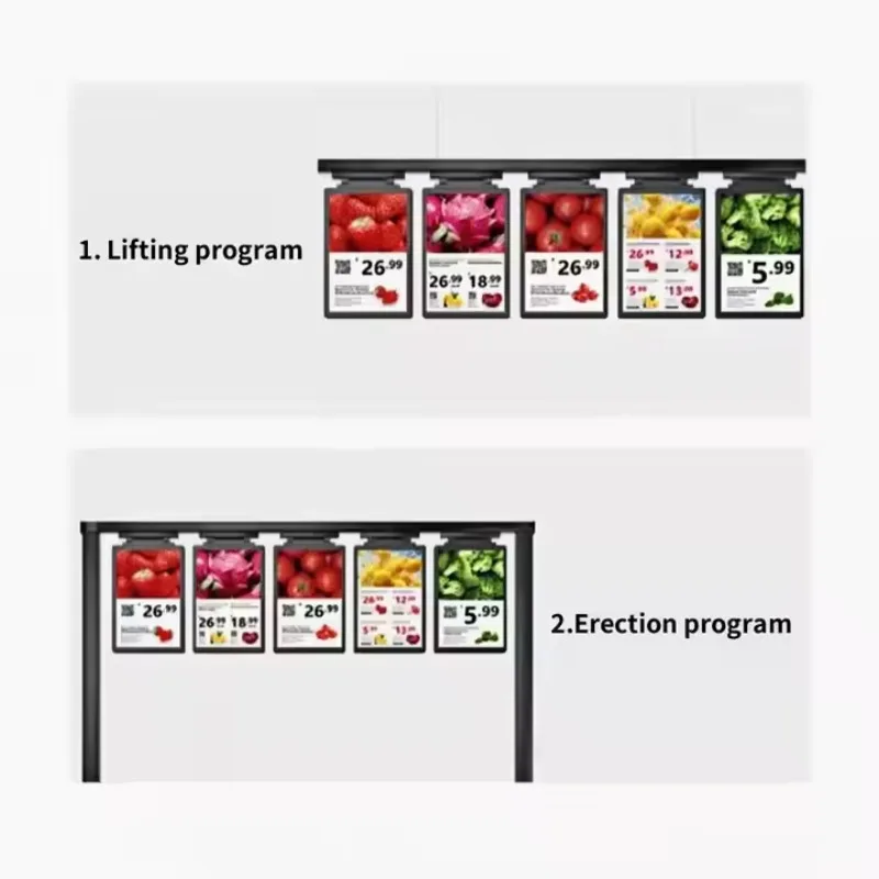 10.1 inch Lcd Display Screen Digital Smart Price Tag Wireless Electronics Shelf Label Esl E-Ink Display Price Label Supermarket
