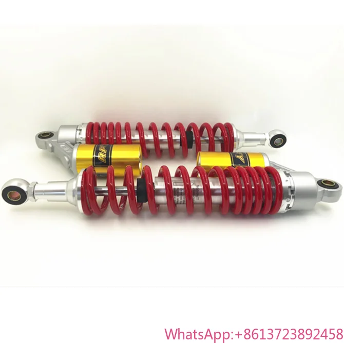 

RFY 370mm 375mm 380mm Motorcycle Shock Absorber for yamaha XT500 TT500 honda Kawasaki Suzuki RM370 RM125 ATV Black Chrome