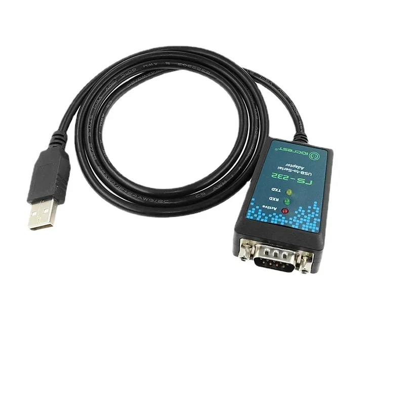 

Serial DB9 Pin Cable Adapter for Windows 7 81 XP Vista Mac OS USB To RS232 COM Port FT232 Chipset
