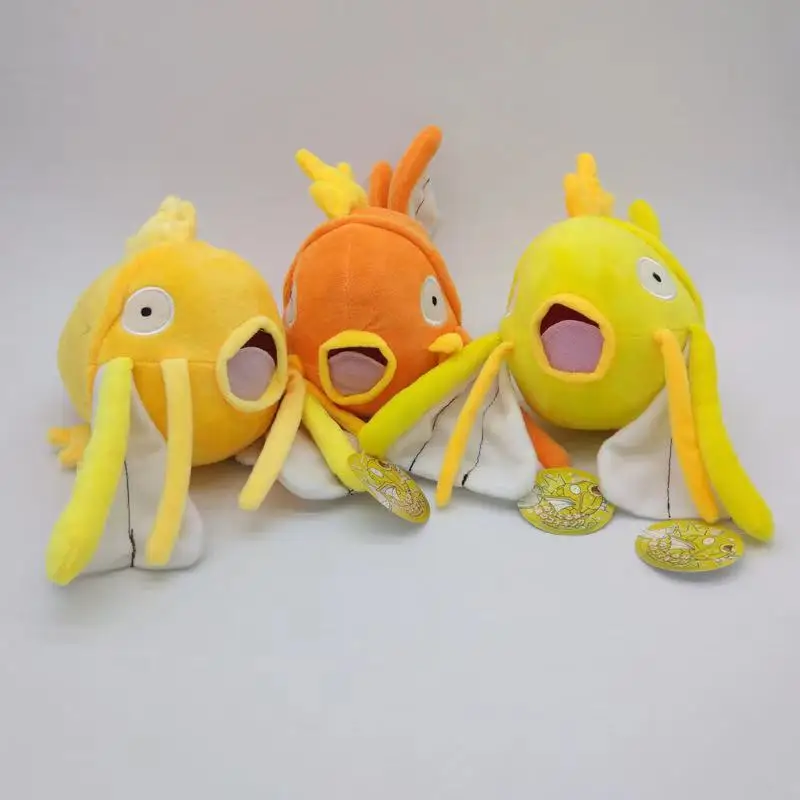 

10pcs/lot Pokemon Magikarp Plush Toys Doll Soft Stuffed Animals 23cm Cartoon Doll For Children Birthday Christmas Kids Gifts