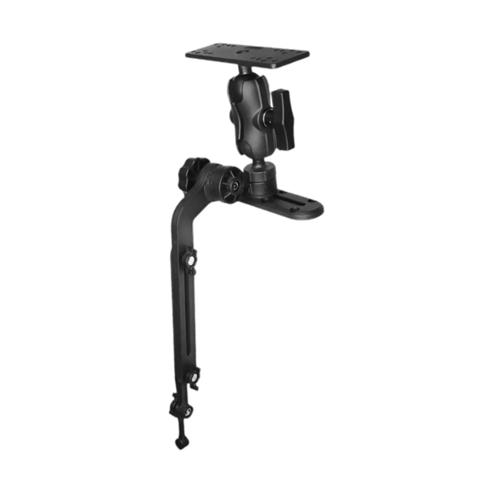 Fish Finder Mount Base Marine Electronic Mount Fishfinder Rack Boat Accessories Fish Gear Rotatable Support 1.5\