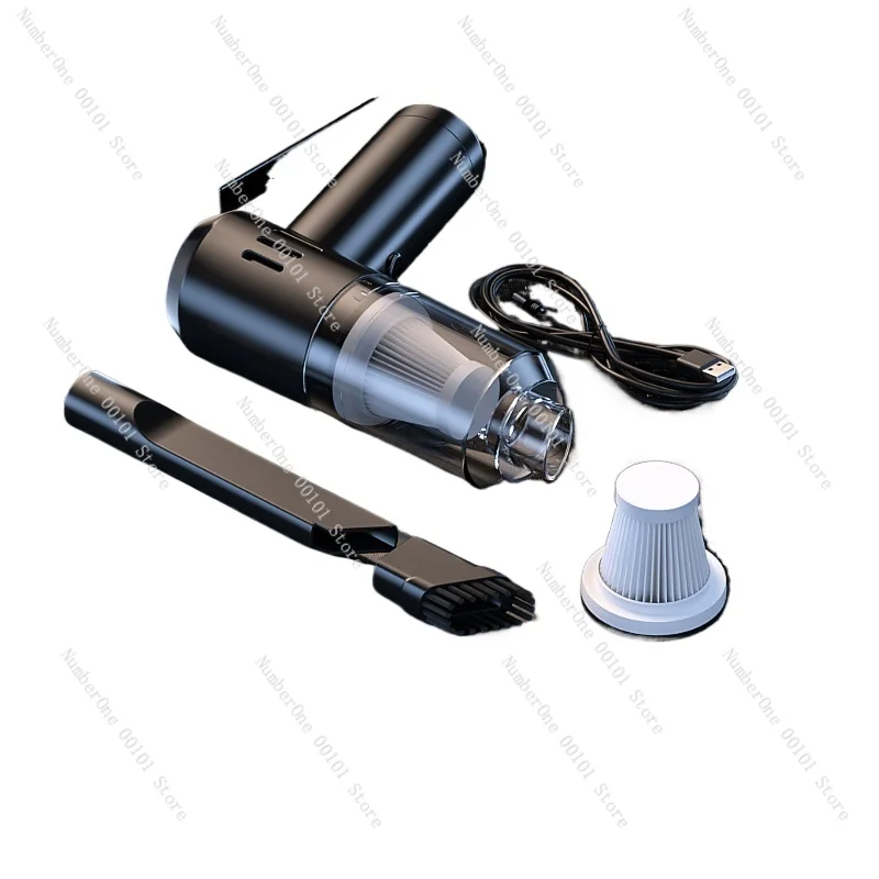 

Blowing Dust Gun High-Power Rechargeable Hair Dryer Blowing Dust Wireless Car Cleaner Small Household Dust Collector