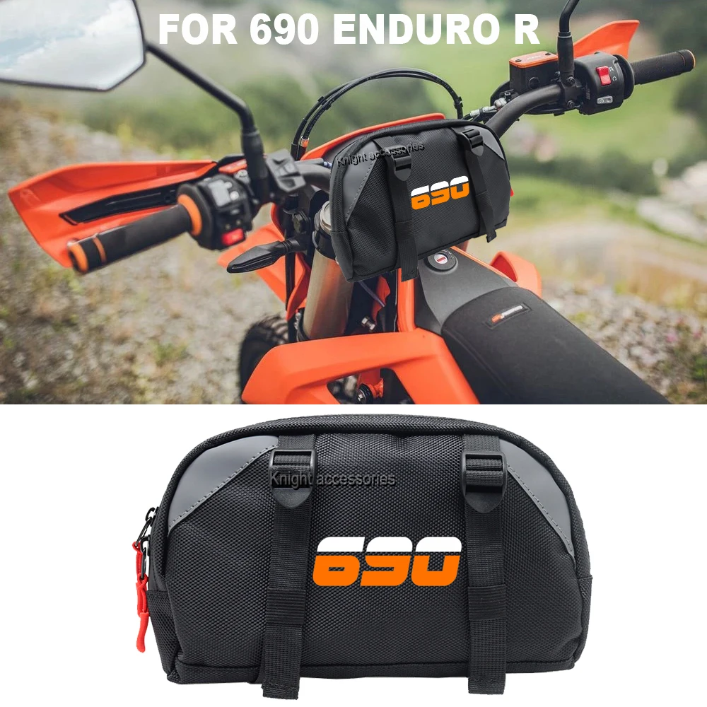 

Для мотоцикла 690 Enduro R 690 Enduro R, сумка на передний руль, многофункциональная сумка для хранения, дорожная сумка, новинка