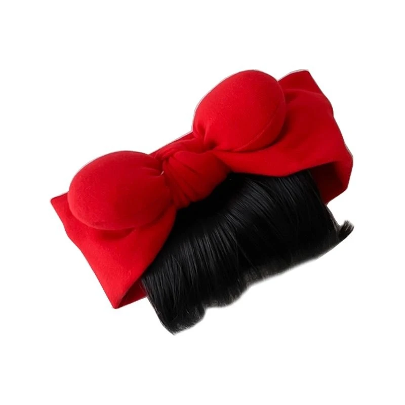 

Baby Girl Hair Accessories Hat Hairpiece Newborns Bowknot Decor Headband G2TD