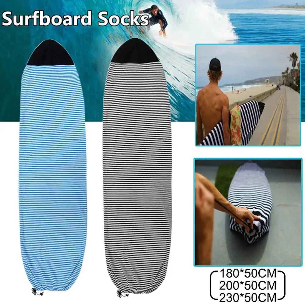 

Surfboard Sock Cover And Paddleboard Cover Lightweight Stretch Board Bag Sun Protection Surfing Accessories For Paddleboard