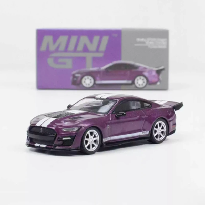 Nieuwe MINI GT 1:64 Ford Shelby GT500 Legering Model Auto Volwassen Klassieke Collectie Gift Display Ornament Jongen Speelgoed