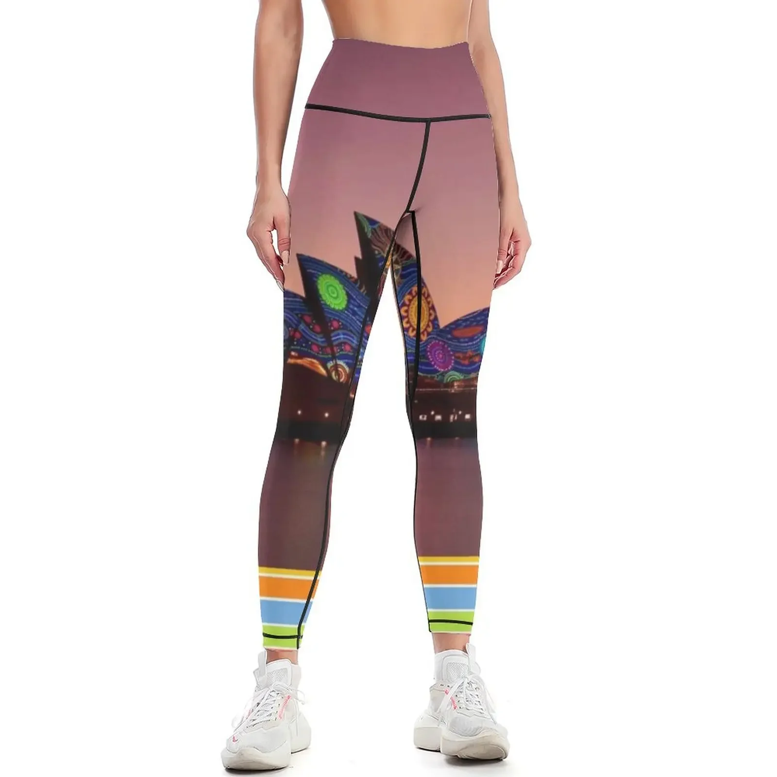 

Australia Sydney Opera house Leggings Fitness woman Women sports fitness set gym Fitness's gym clothes Womens Leggings
