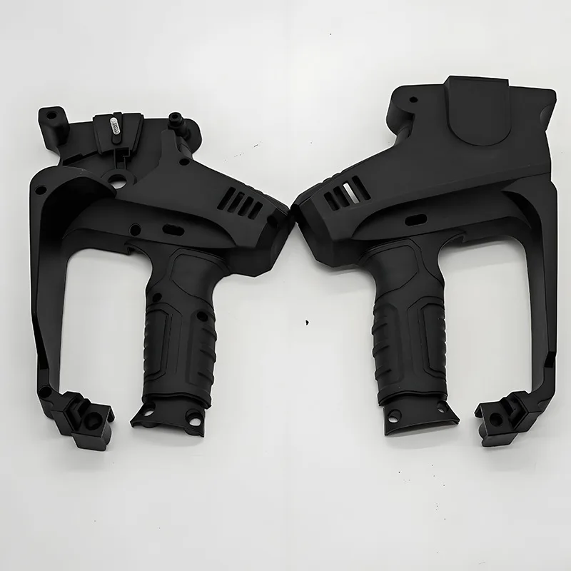 PC testing equipment injection molding detection alarm mold design, nylon 66 fiber injection molding