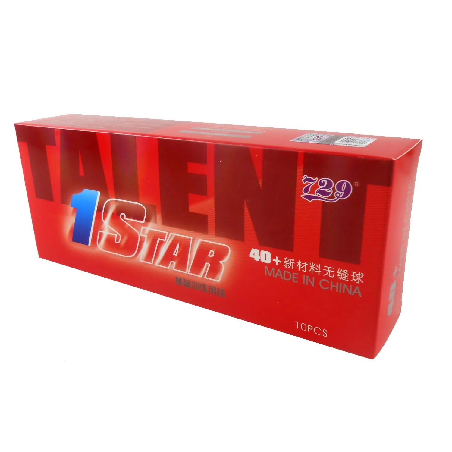 729 1 Star 1-Star 40+ New Materials White Table Tennis Balls