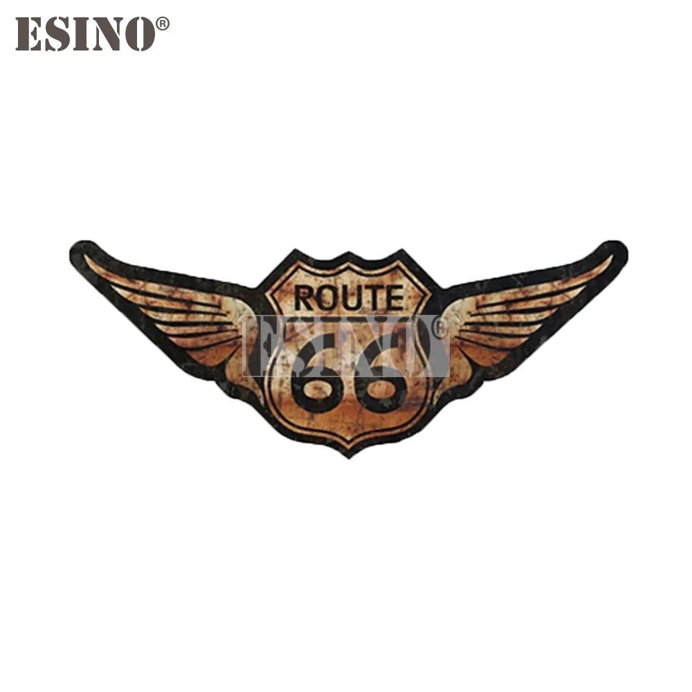 

Car Styling Creative Rat Rod US Highway Route 66 Adhesive Decal Cartoon PVC Waterproof Car Body Sticker Pattern Vinyl