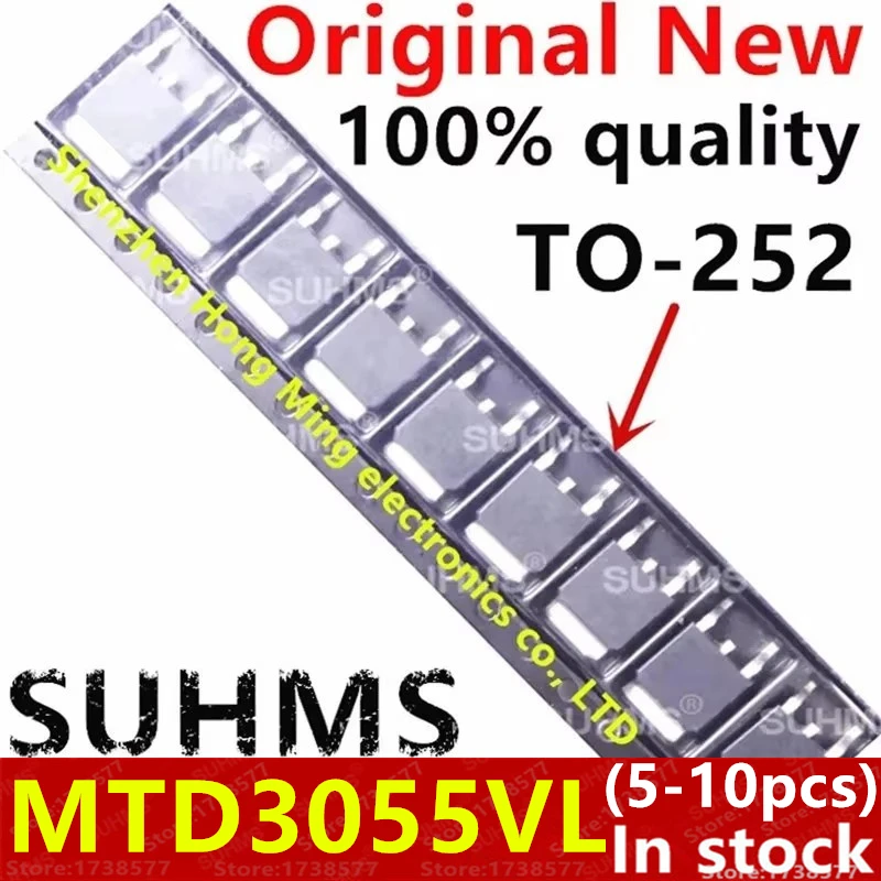 (5-10piece)100% New MTD3055VL 3055VL TO-252