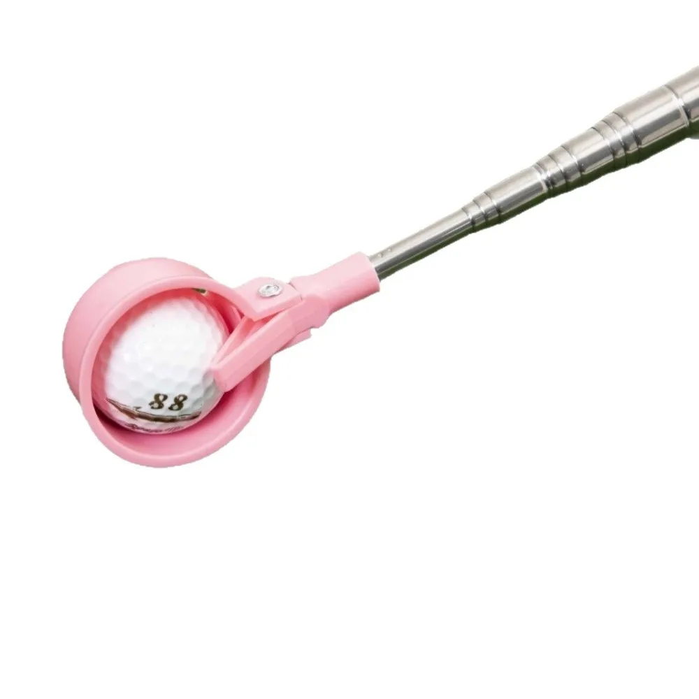 

Телескопический измеритель мячей для гольфа, компактный дизайн, длинная длина, 2,7 м, выдвижной сборщик мячей, тренировочное оборудование, ложка для захвата мяча