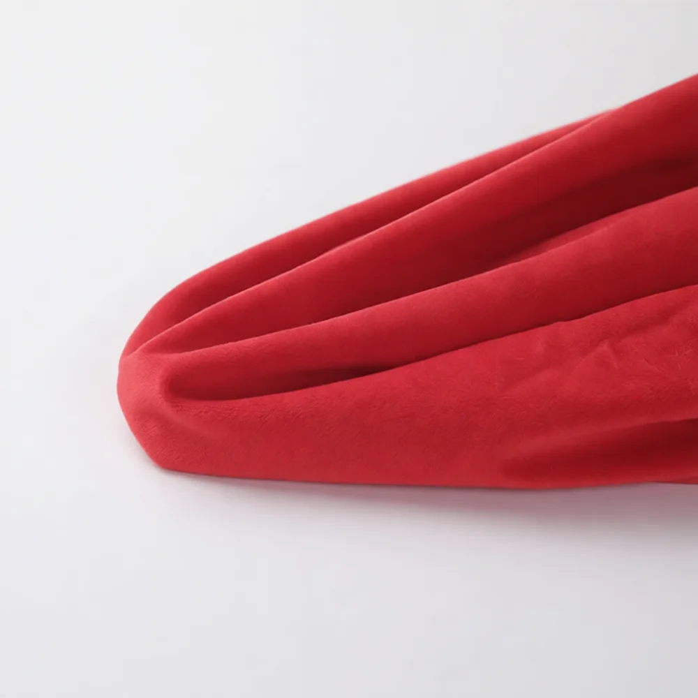 1mm Crystal Velvet Plush Fabric Material For Handmade Doll Skin Toy Clothes Sewing Crafting Soft Polyester DIY Project Supplies