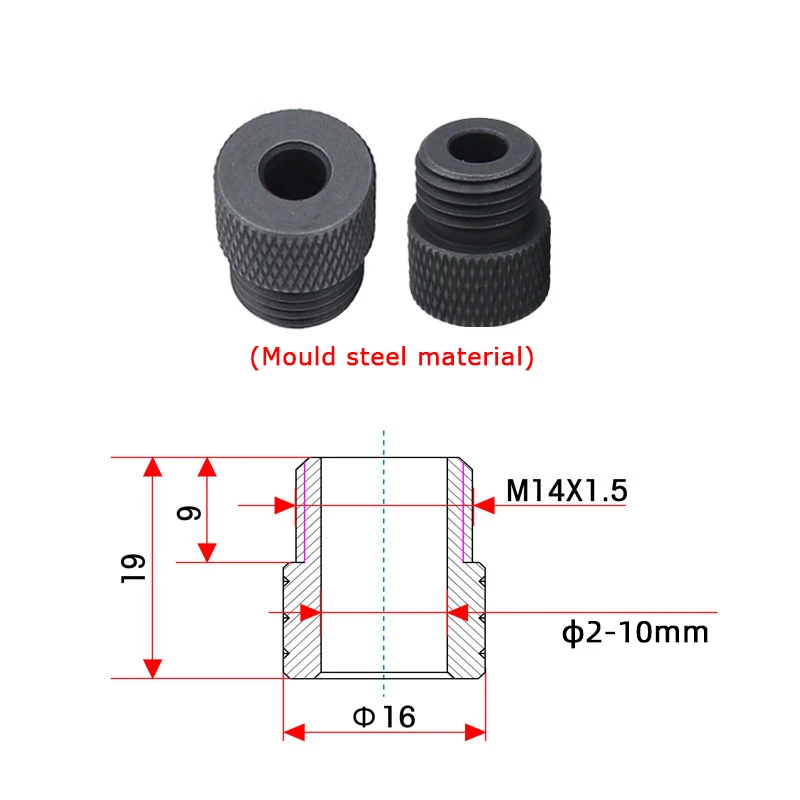 2-10mm Vertical Doweling Jig Self-centering Drill Guide Locator Woodworking Hole Puncher or DIY Furniture Connection Tools