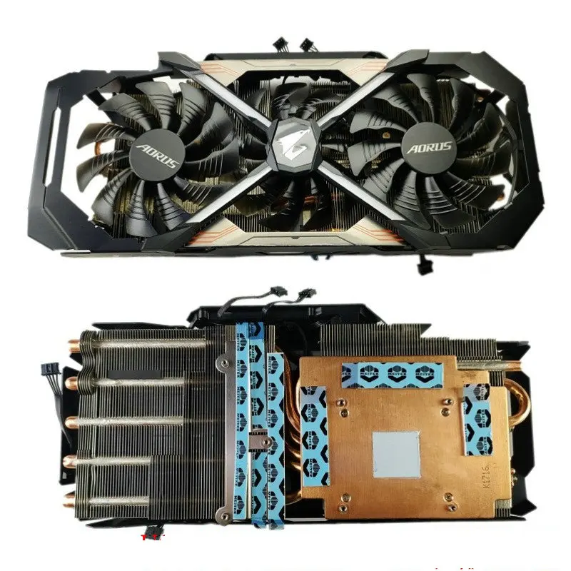 New Original Radiator Cooler for Gigabyte AORUS GTX1080 GTX1080ti XTREME SUPER Graphics Video Card Compatible Waterforce