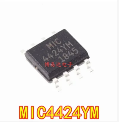 Free Shipping 30pcs  MIC4424YM 4424YM MIC4424 SOP8