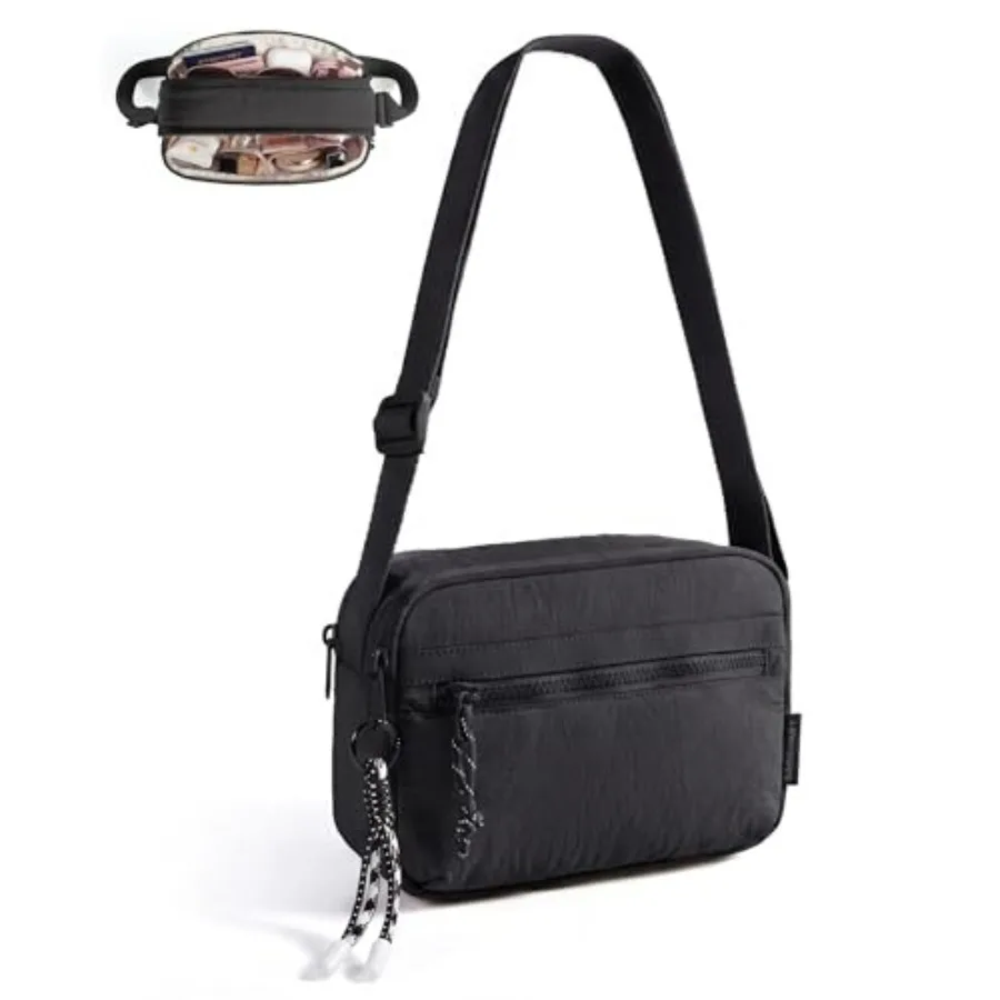 

BAGSMART Cross Body Purse, Small Crossbody Bags for Women Travel Purse, Casual Shoulder Handbag Wallet