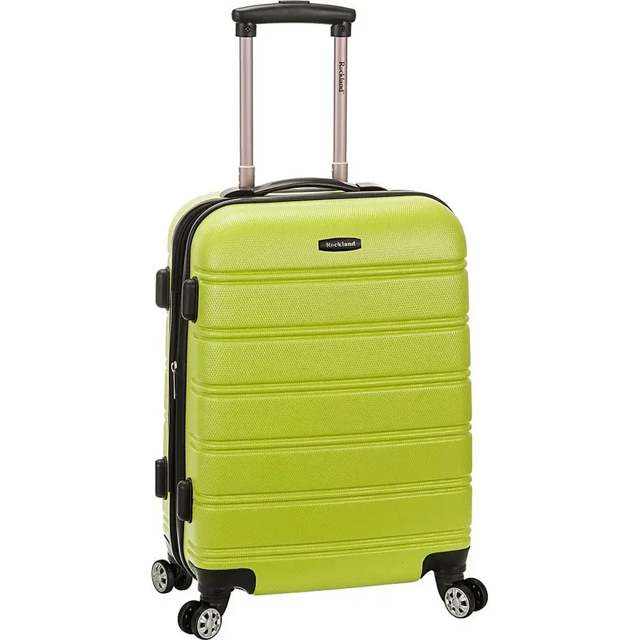 

Hardside Expandable Spinner Wheel Luggage, Lime, CarryOn 20Inch