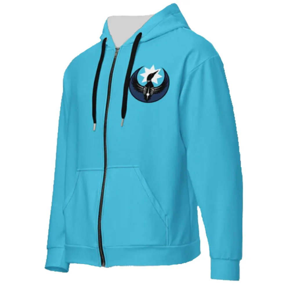 

Толстовка унисекс Rebel Loon The Loon Platoon с 3D-принтом, свободная повседневная флисовая толстовка с капюшоном, мужская толстовка с графическим принтом, уличная одежда