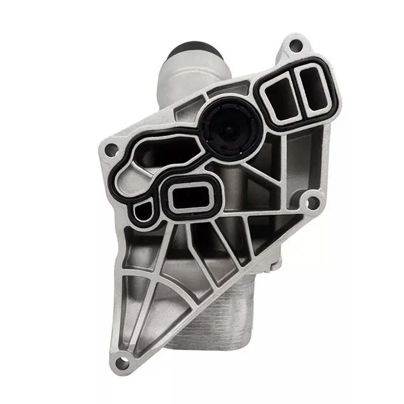 Carcaça de filtro de óleo de motor de alumínio 11428586673 11428596283 para BMW X3 X4 X5 630i 730Li 420i 430i 320i 330i 220i 225i