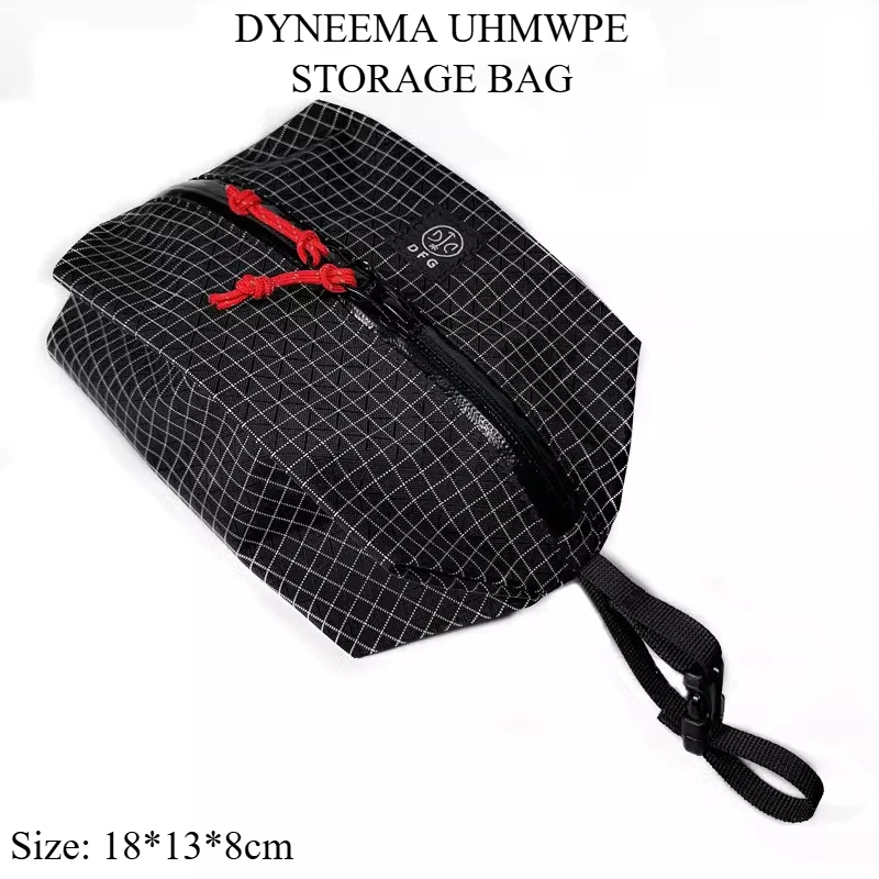 

UHMWPE Storage Bag Dyneema Sundries Pouch Outdoor Ultralight Camping Waterproof Multi-functional Storage Bags Toiletry Bag