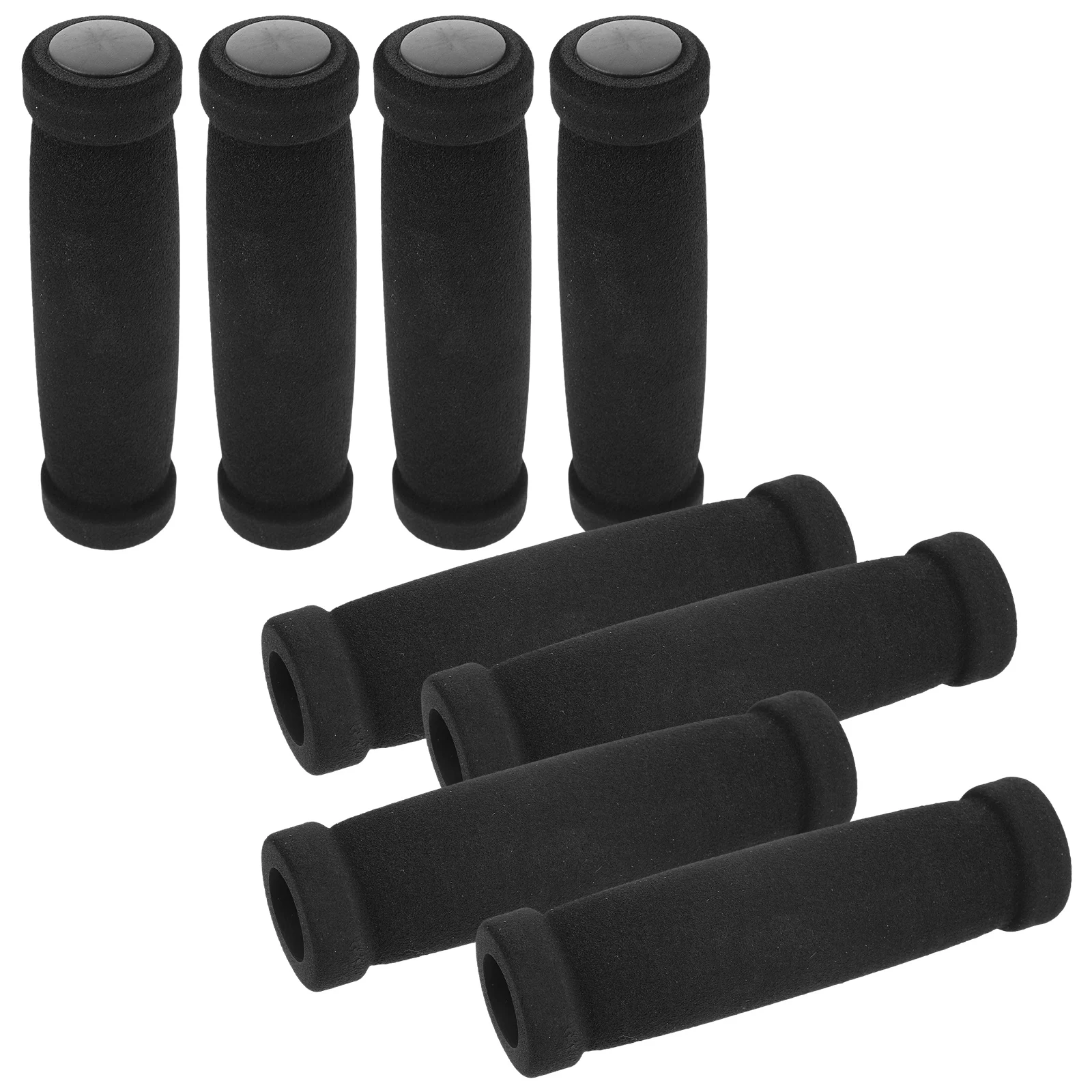 

8pcs Bike Handlebar Grips Comfortable Anti-Slip Ergonomic Bicycle Handle Sleeves Shock Absorption Mountain Road Bike