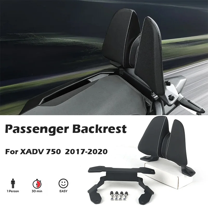 

NEW Motorcycle For Honda X-ADV 750 XADV 750 X-adv750 2017-2020 Modification Passenger Seat Rear Backrest Cushion Back Rest Pad