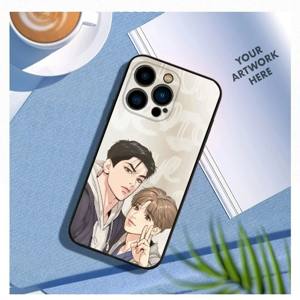 Korean Comics Joo Jaekyung Phone Case For iPhone15,14,13,12 Mini 11 Pro XR,X,XS,MAX 7,8 Plus Silicone Cover Soft Black